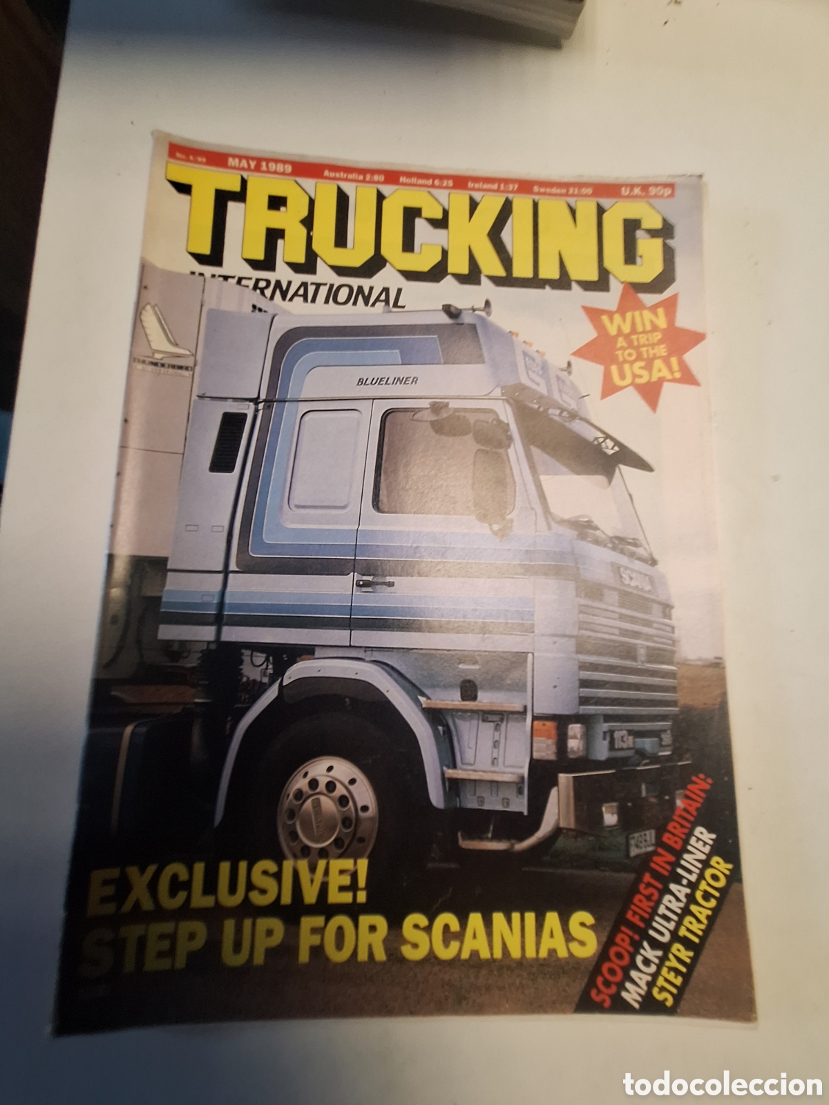 Coches: Revista trucking de mayo 1989 camion