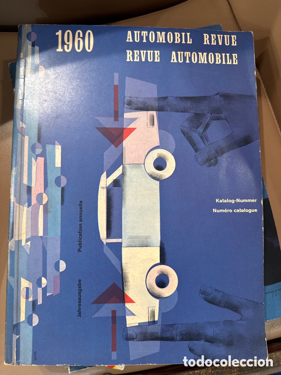 Coches: Automobil Revue. Revue automobile. 1960.