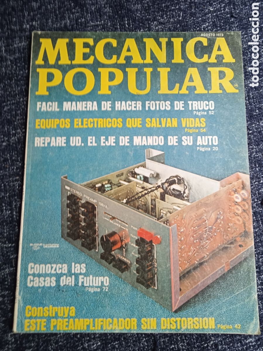 Coches: REVISTA MECANICA POPULAR, AGOSTO 1973