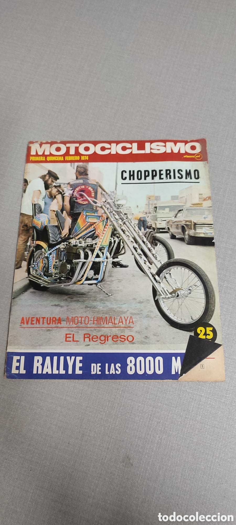 Coches: Revista MOTOCICLISMO, primera quincena Febrero de 1974.
