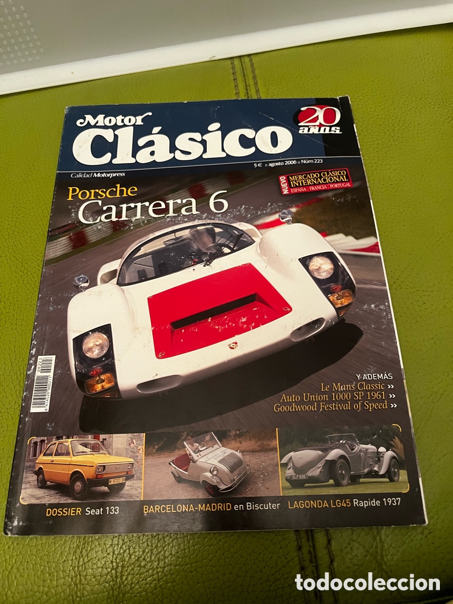 Coches: REVISTA MOTOR CLASICO NUMERO 223