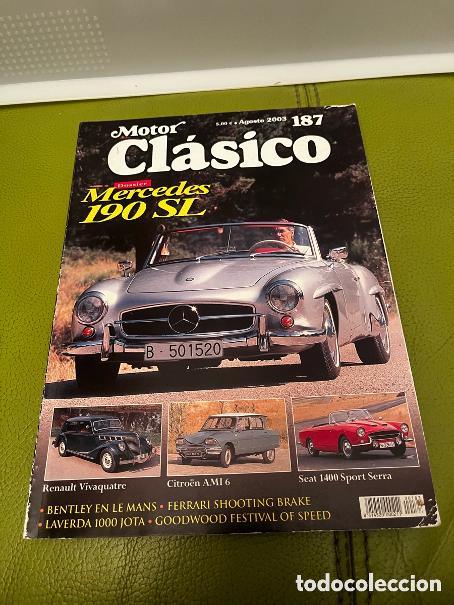 Coches: REVISTA MOTOR CLASICO NUMERO 187