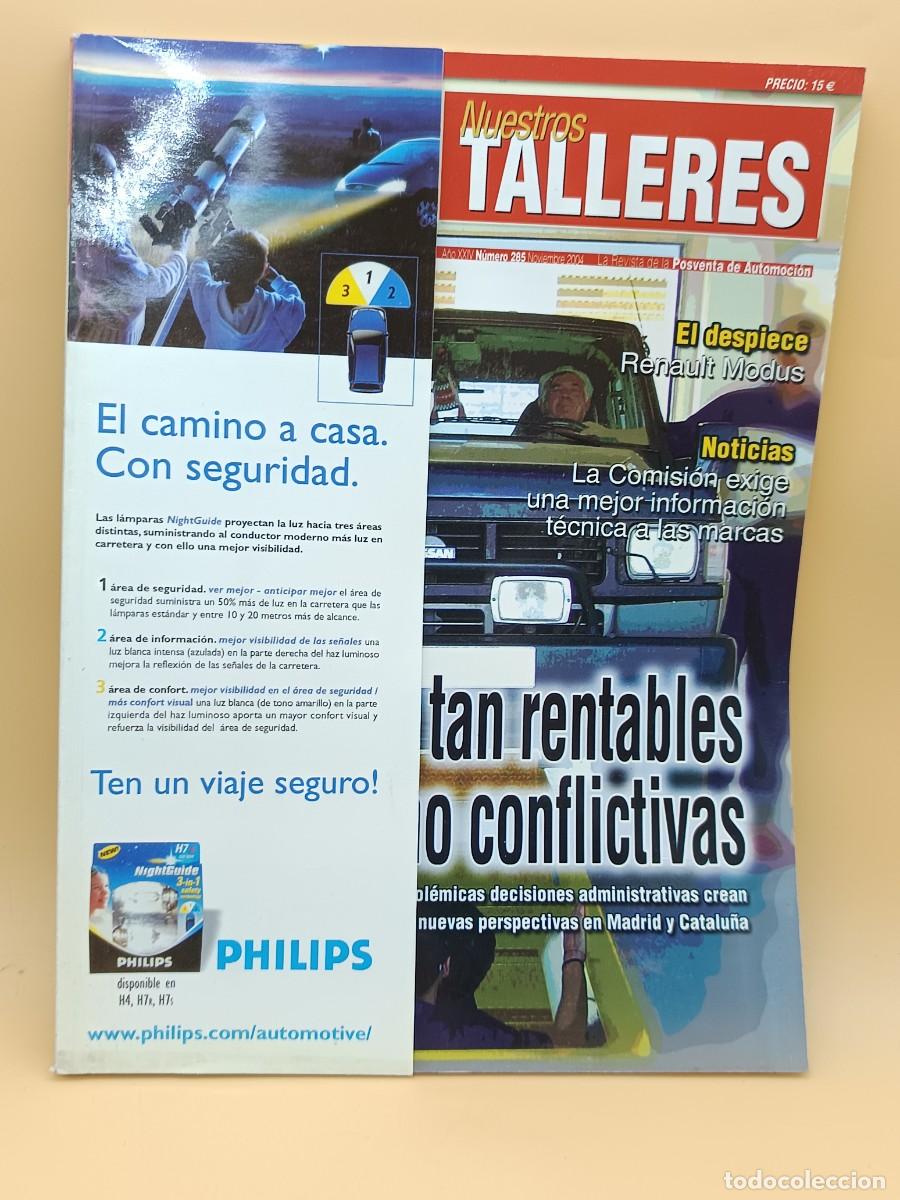 Coches: REVISTA NUESTROS TALLERES N.285