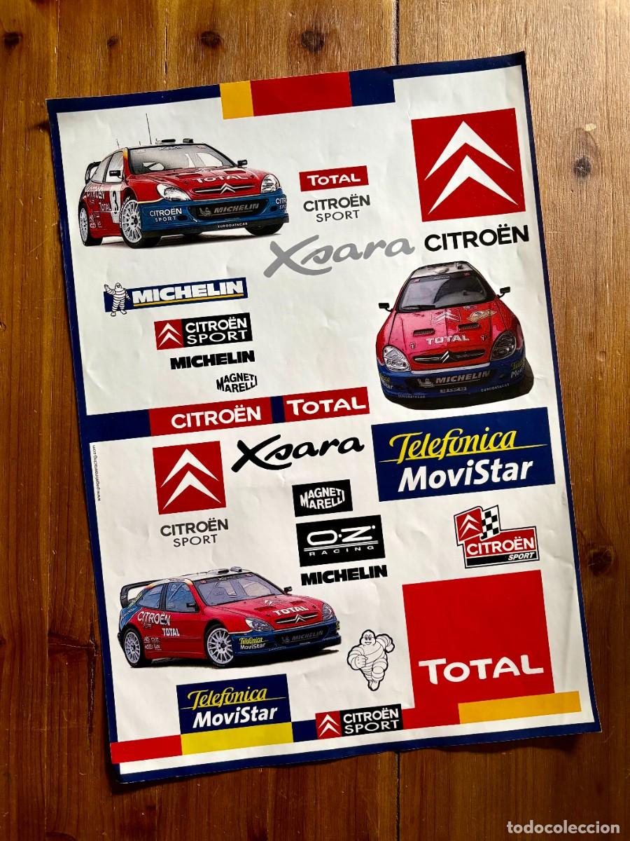 Coches: LAMINA POSTER CITROEN XSARA TOTAL SPORT CLASSIC AUTO , PAPEL