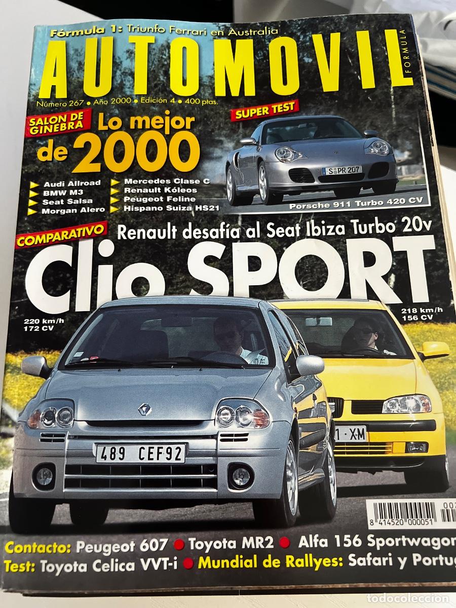 Coches: AUTOM&Oacute;VIL. N&deg; 267. 2000. RENAULT DESAFIA AL SEAT IBIZA TURBO 20V. CLIO SPORT. AUDI ALLROAD... LEER