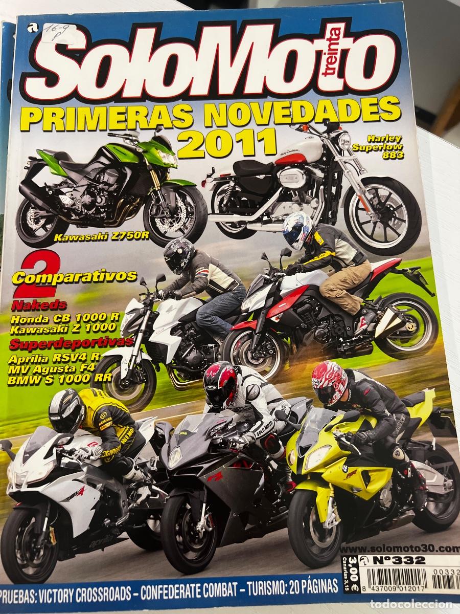 Coches: SOLO MOTO TREINTA. N&ordm; 332. PRIMERAS NOVEDADES 2011. HARLEY SUPERLOW 883, BMW S 1000 RR. LEER