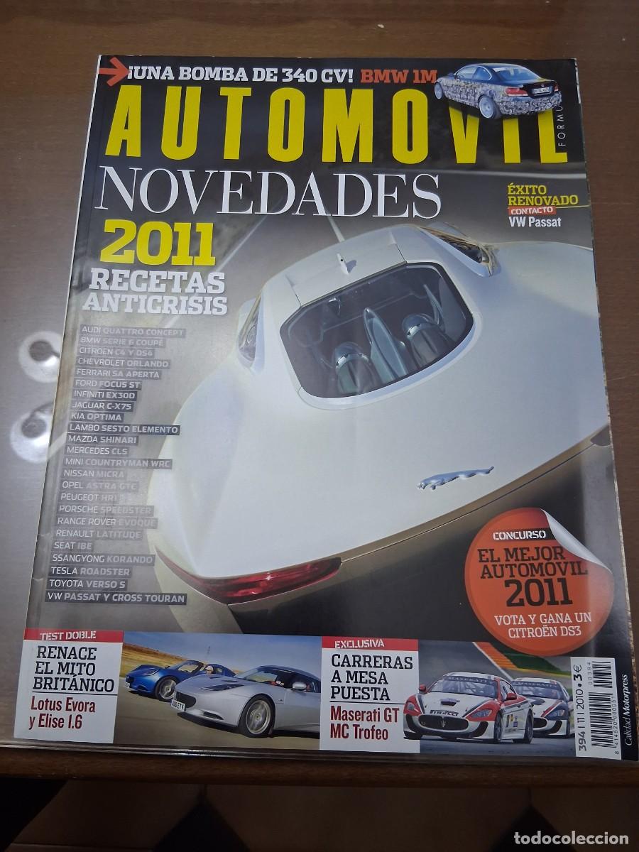 Coches: Revista coche autom&oacute;vil 394 Fernando Alonso Mercedes AMG S CL BMW 1M 1