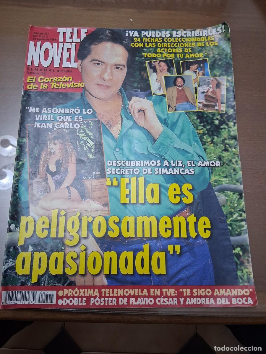 Auto: Revista Tele novela 227 Jean Carlo Simancas Edith Gonz&aacute;lez