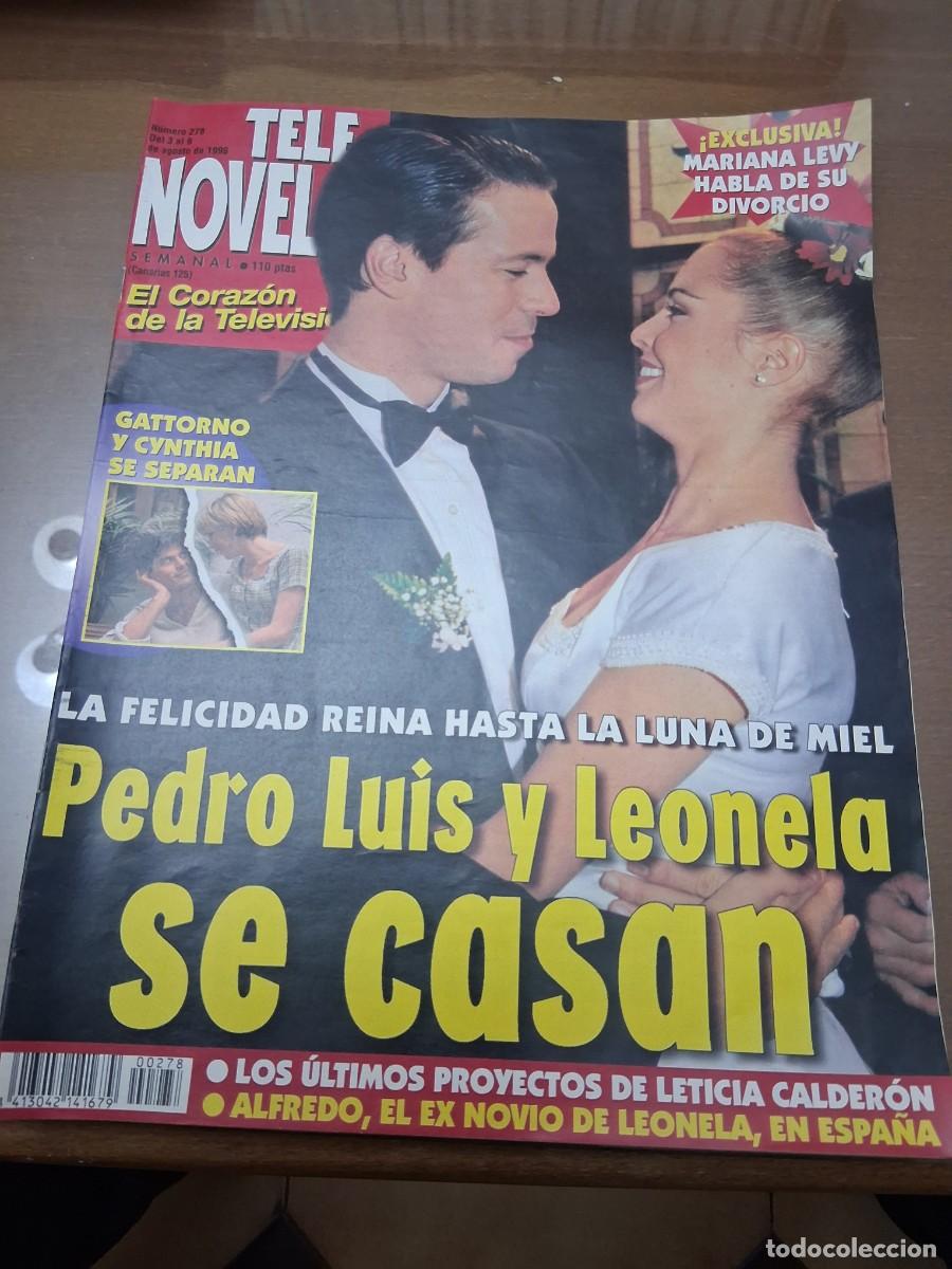 Coches: Revista Tele novela 278 Leonela Pedro Luis Luz Maria Alicia Bogo