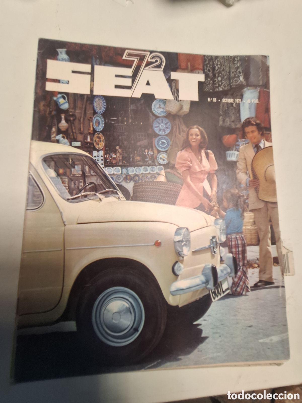 Coches: Revista seat n. 68 de 1972 seat 600