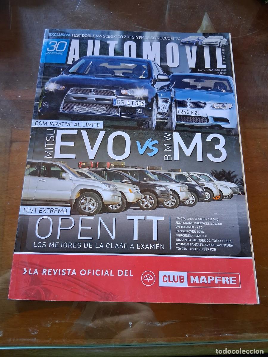 Coches: Revista coche autom&oacute;vil 368 open TT Jeep Grand Cherokee Toyota Land Cruiser Volkswagen Scirocco