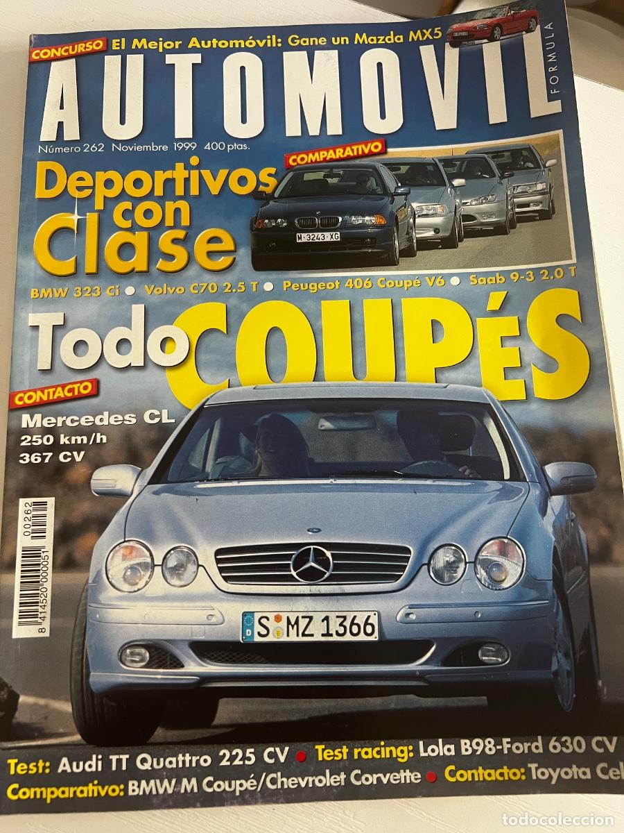 Coches: AUTOMOVIL. N&ordm; 262. NOVIEMBRE 1999. DEPORTIVOS CON CLASE. BMW 323 CI. VOLVO C70 2.5 T. LEER