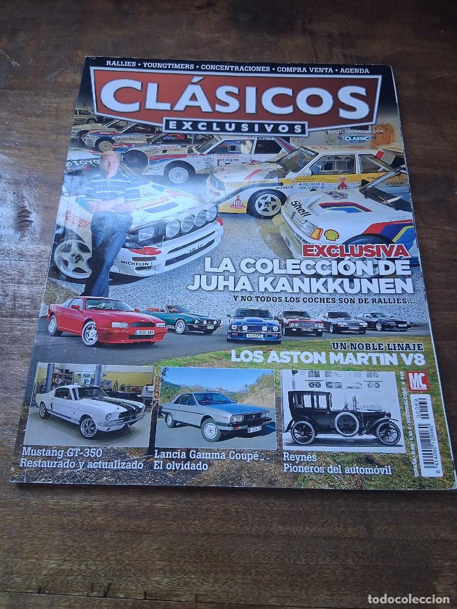 Coches: Revista coche Cl&aacute;sicos exclusivos 69 Juha Kankkunen Mustang GT 350 Reynes
