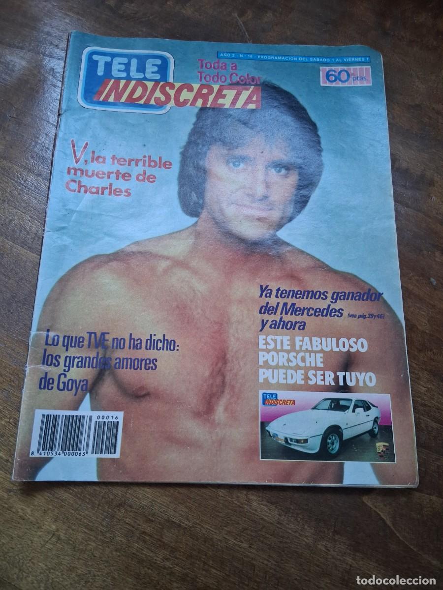 Coches: Revista Tele indiscreta 16 Pumuky Massiel Anthony Perkins Charles serie v