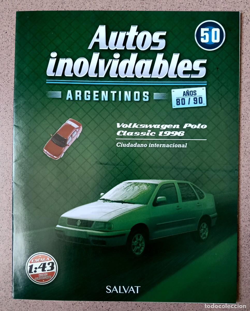 Coches: Fasc&iacute;culo 50 Volkswagen Polo Classic 1996 Autos inolvidables argentinos a&ntilde;os 80/90 Salvat Nuevo