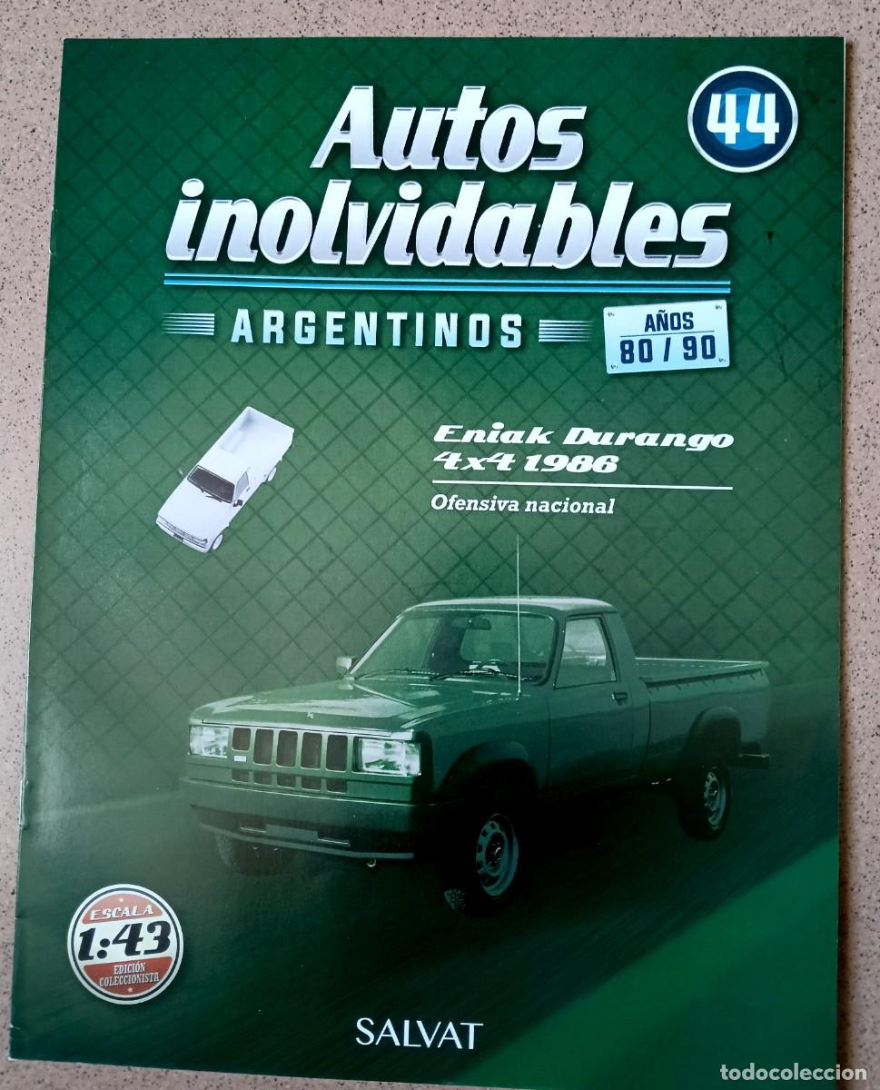 Coches: Fasc&iacute;culo 44 Eniak Durango 4x4 1986 Autos inolvidables argentinos a&ntilde;os 80/90 Salvat Nuevo