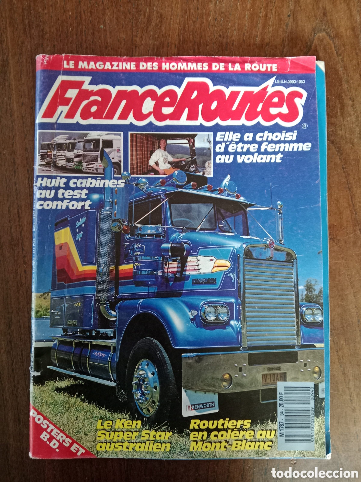 Coches: revista france routes n. 94 de 1989 cami&oacute;n man