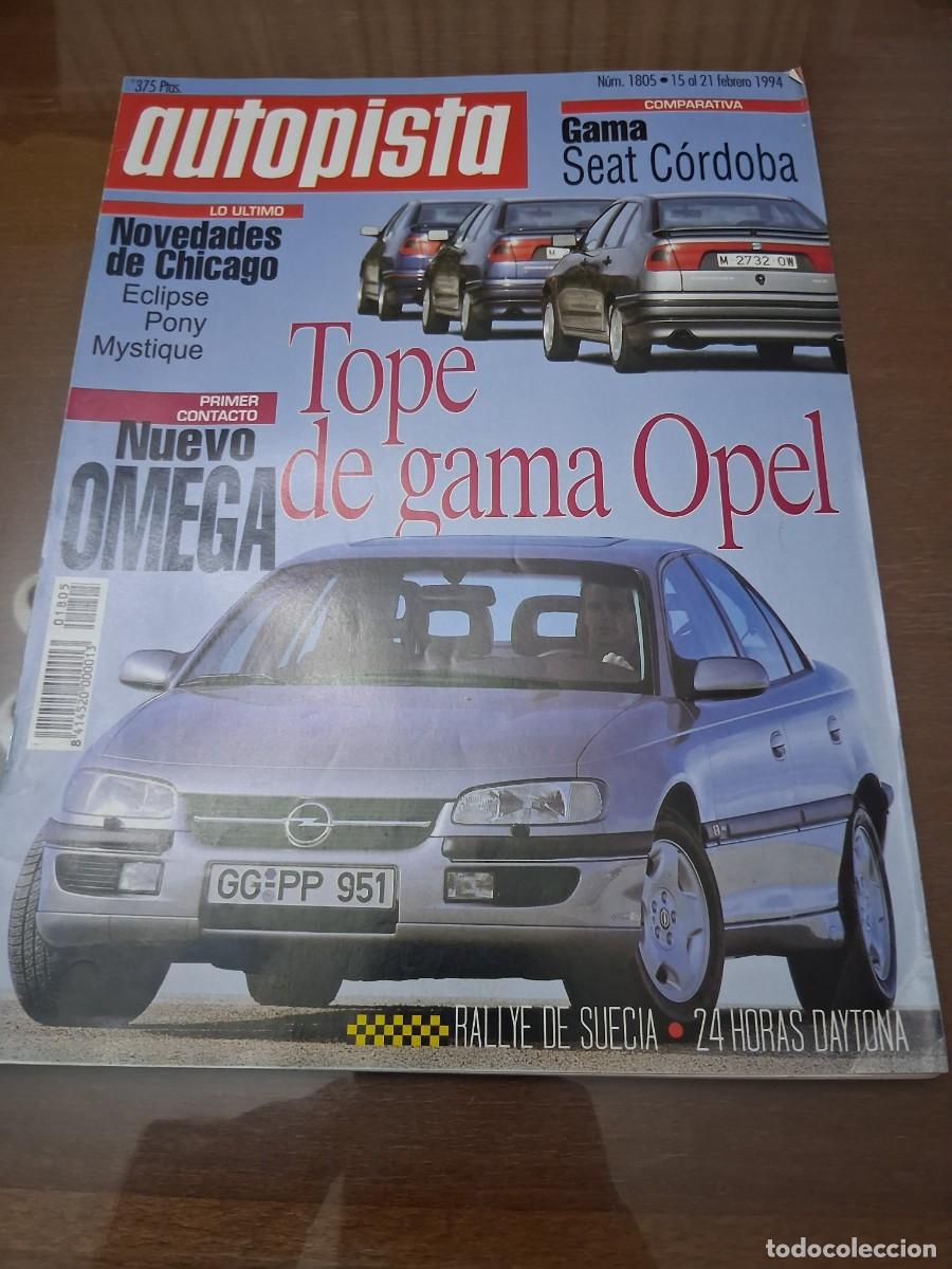 Coches: Revista coche autopista 1805 Seat C&oacute;rdoba Citro&euml;n Jumper Jap&oacute;n japoneses