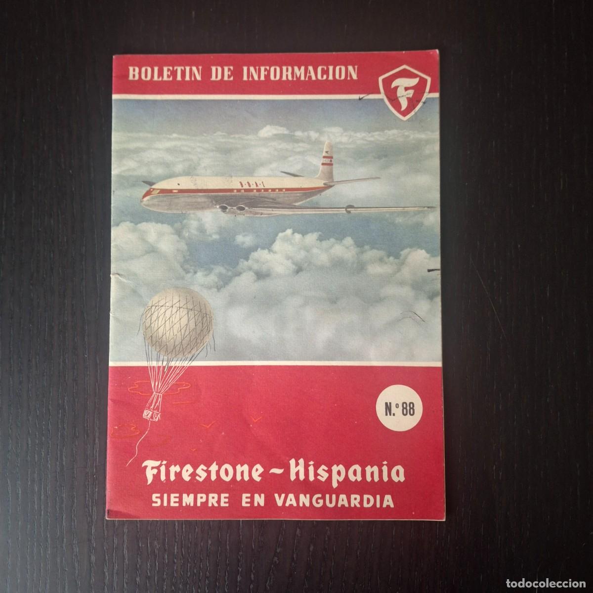Coches: FIRESTONE HISPANIA N&ordm; 88 BOLETIN INFORMATIVO 1953 - STUDEBAKER II FERIA INTERNACIONAL DEL CAMPO