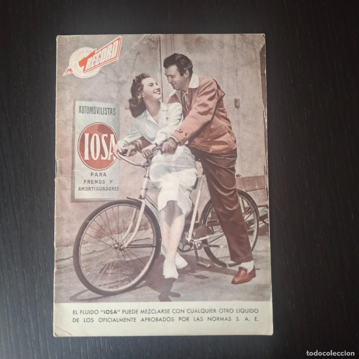 Coches: RECORD MARZO 1953 - VESPA FIAT 1400 PEUGEOT 203 PEGASO MERCEDES MOTOCARRO DERBI TRACTOR
