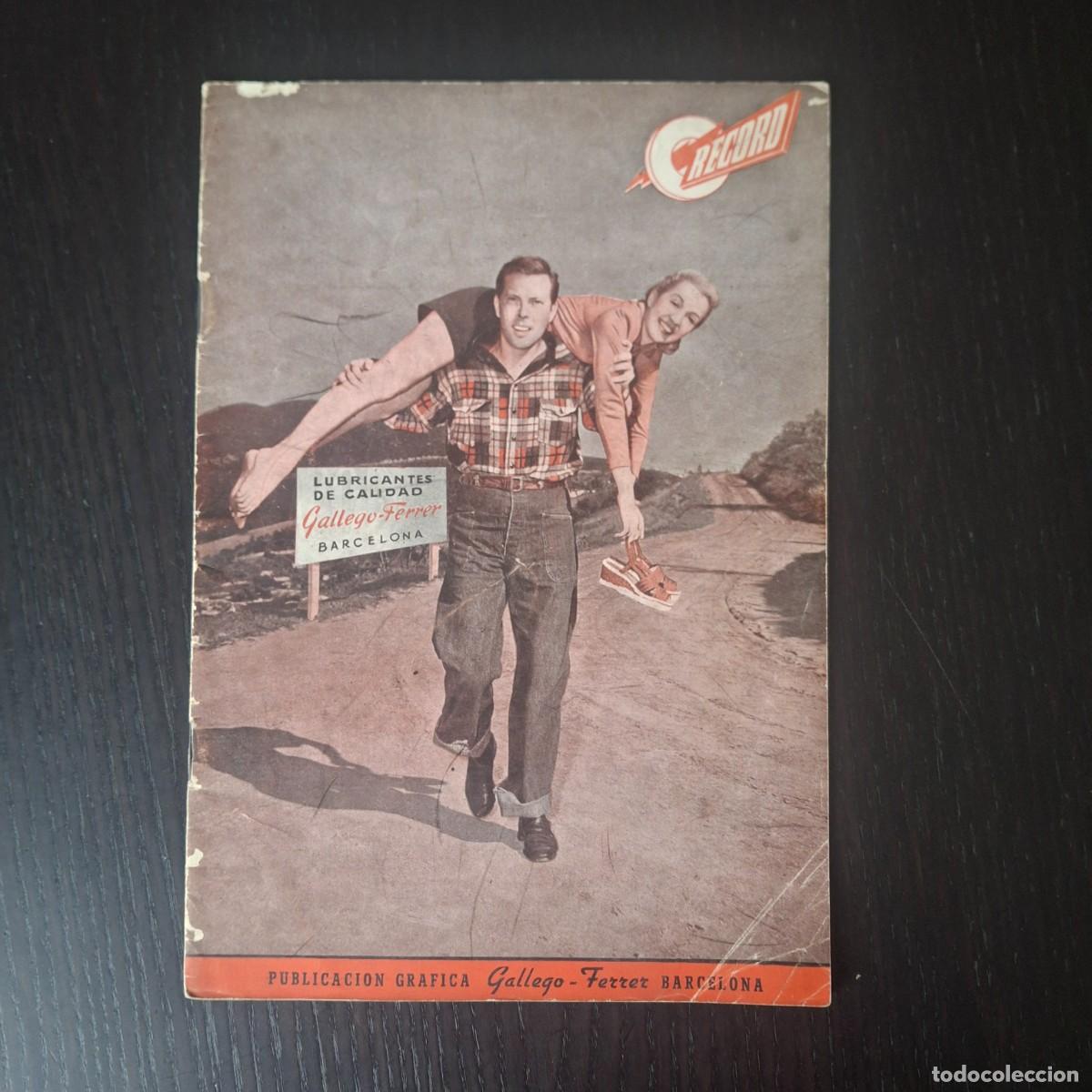Coches: RECORD AGOSTO 1950 - TROFEO MONACO MOTOBALL MIDGET INDIANAPOLIS PE&Ntilde;A RHIN AVIACION MOTOCICLISMO AUTO