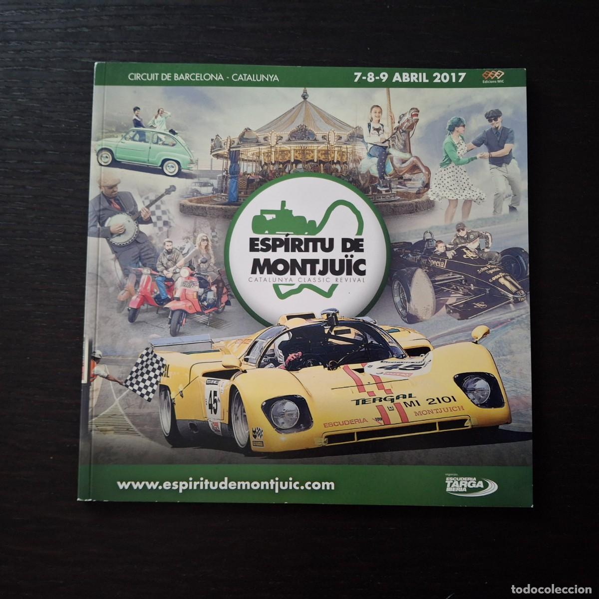 Coches: ESPIRITU DE MONTJUIC CATALUNYA CLASSIC REVIVAL 2017 - FORMULA SPORT CARS RACING - PROGRAMA
