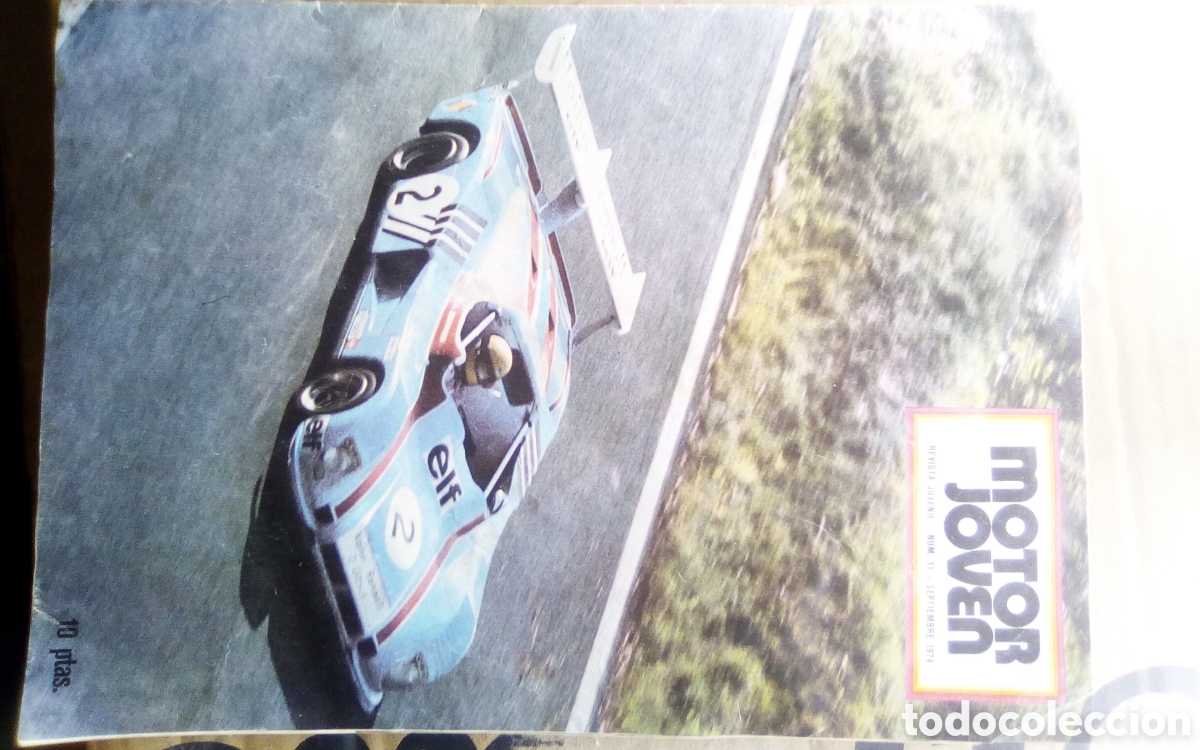 Coches: Motor joven, n&deg; 11. Septiembre 1974. VI Copa nacional Renault 8 TS. El Jarama curva a curva. Alpine