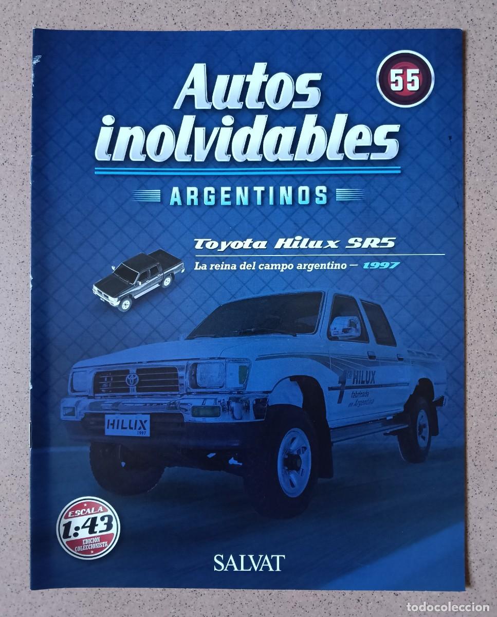 Coches: Fasc&iacute;culo 55 TOYOTA HILUX SR5 (1997) Autos inolvidables argentinos Salvat Nuevo