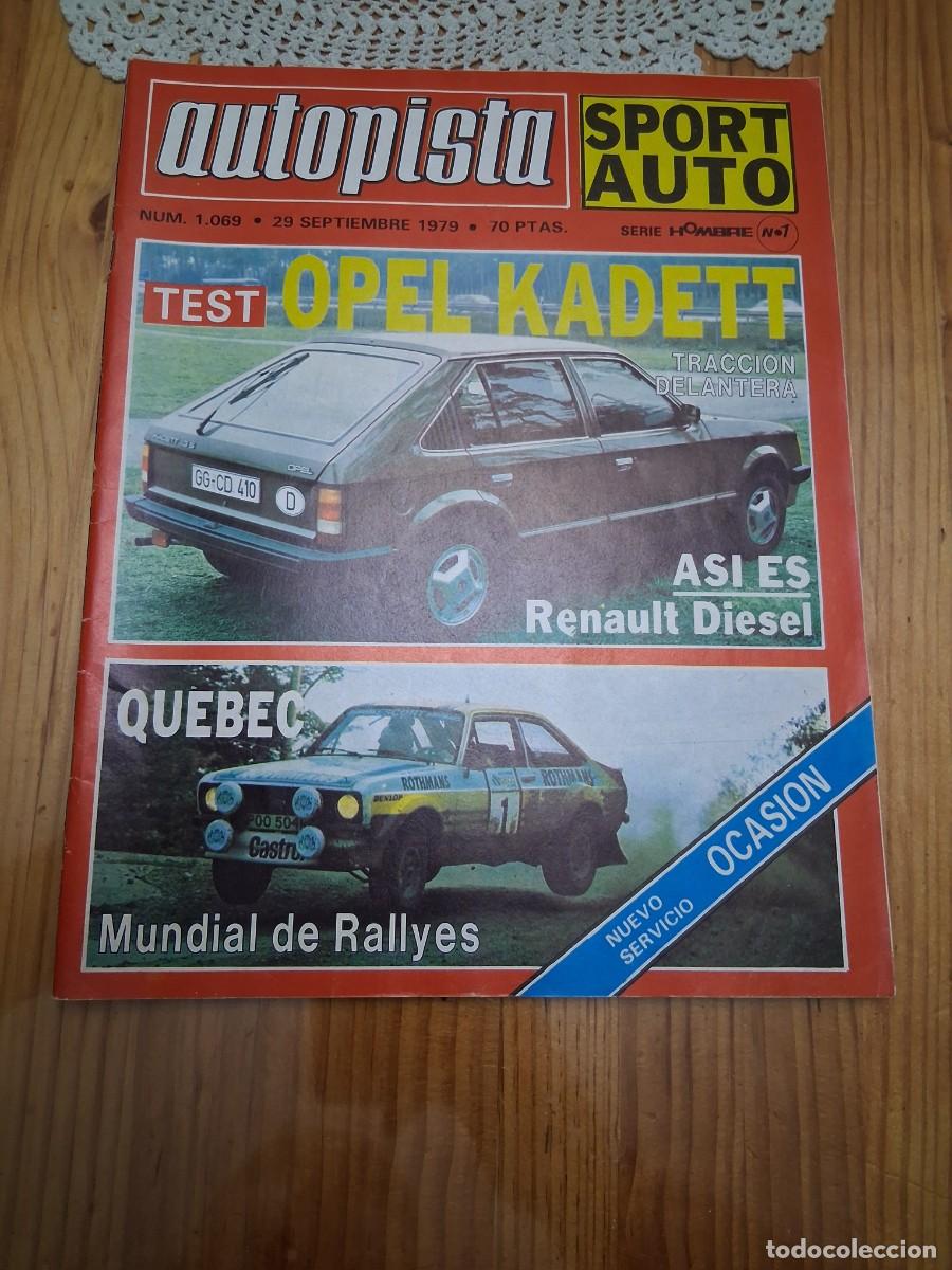 Coches: Revista coche autopista 1069 Opel Kadett Renault 20