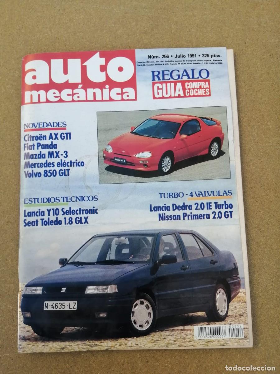 Coches: REVISTA AUTO MECANICA (NUMERO 256) CITROEN AX 6TI - FIAT PANDA -...