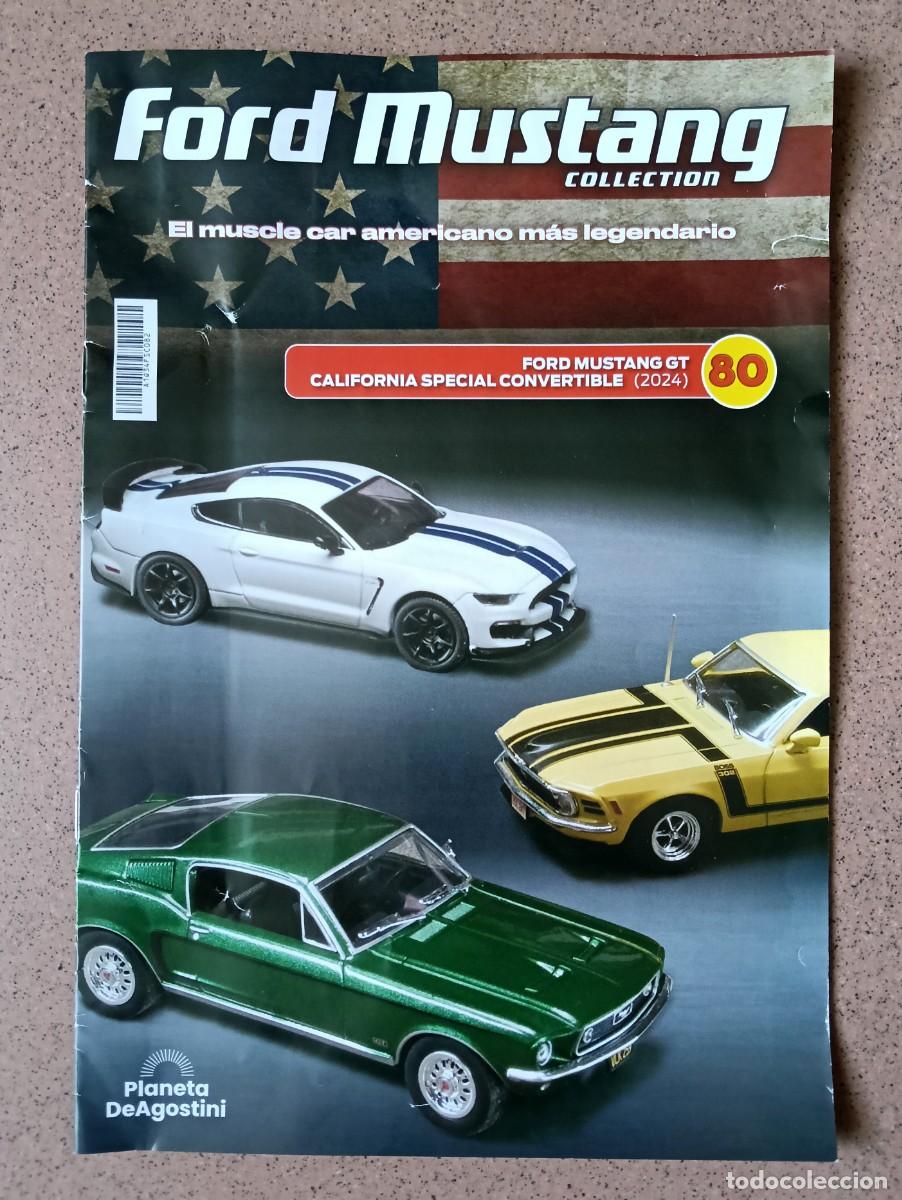 Coches: Fasc&iacute;culo 80 Ford Mustang GT California Special Convertible (2024) Colec. Ford Mustang Planeta Nuevo