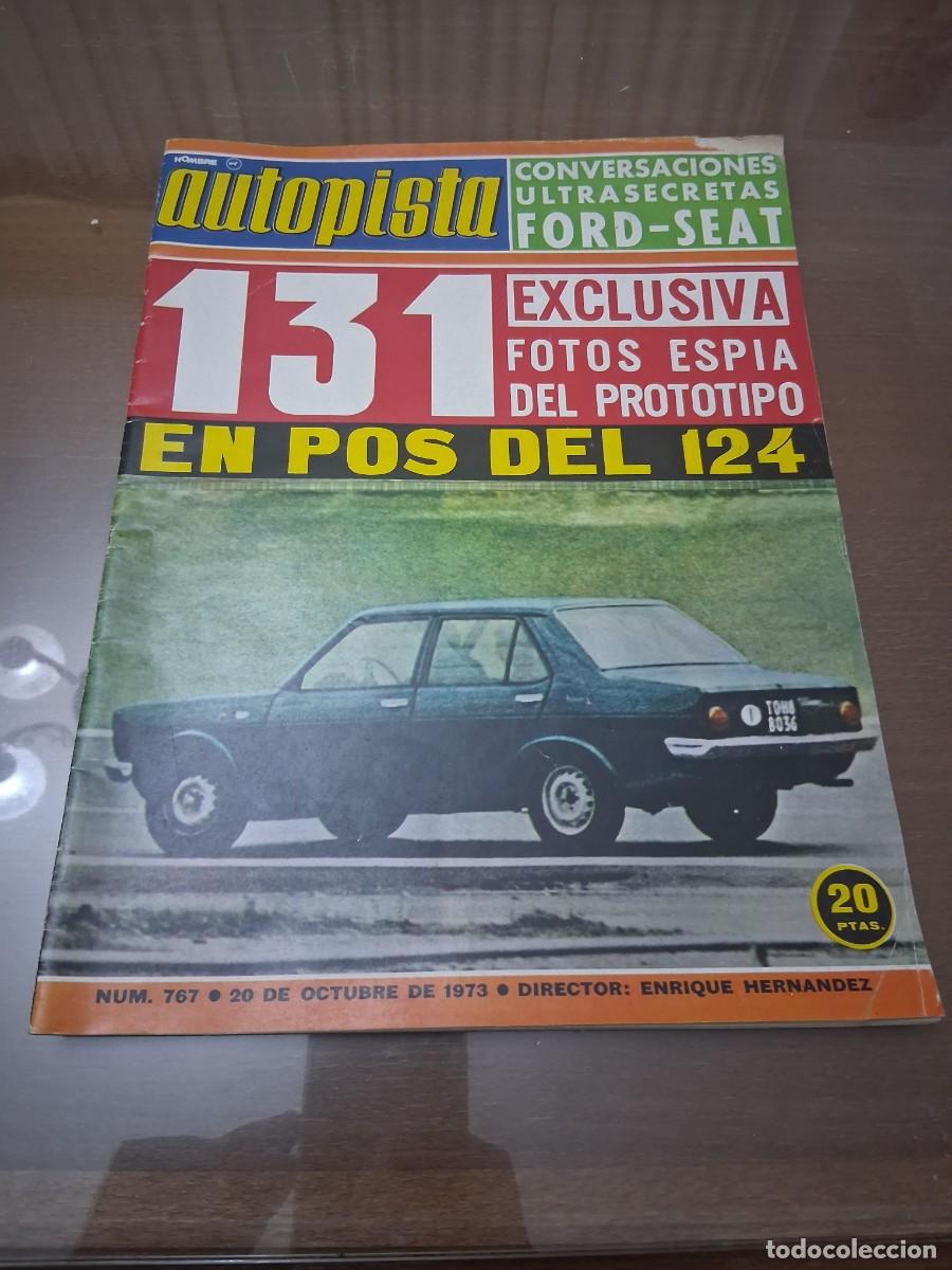 Coches: Revista coche autopista a&ntilde;o 1973 N&deg; 767 Fran&ccedil;ois Cevert