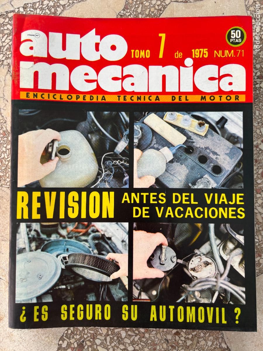 Coches: AUTO MECANICA N&ordm; 71 A&Ntilde;O 1975. COMPARATIVA DE JEEP WILLYS, LAND ROVER, CITROEN MEHARI JEEP COMANDO.