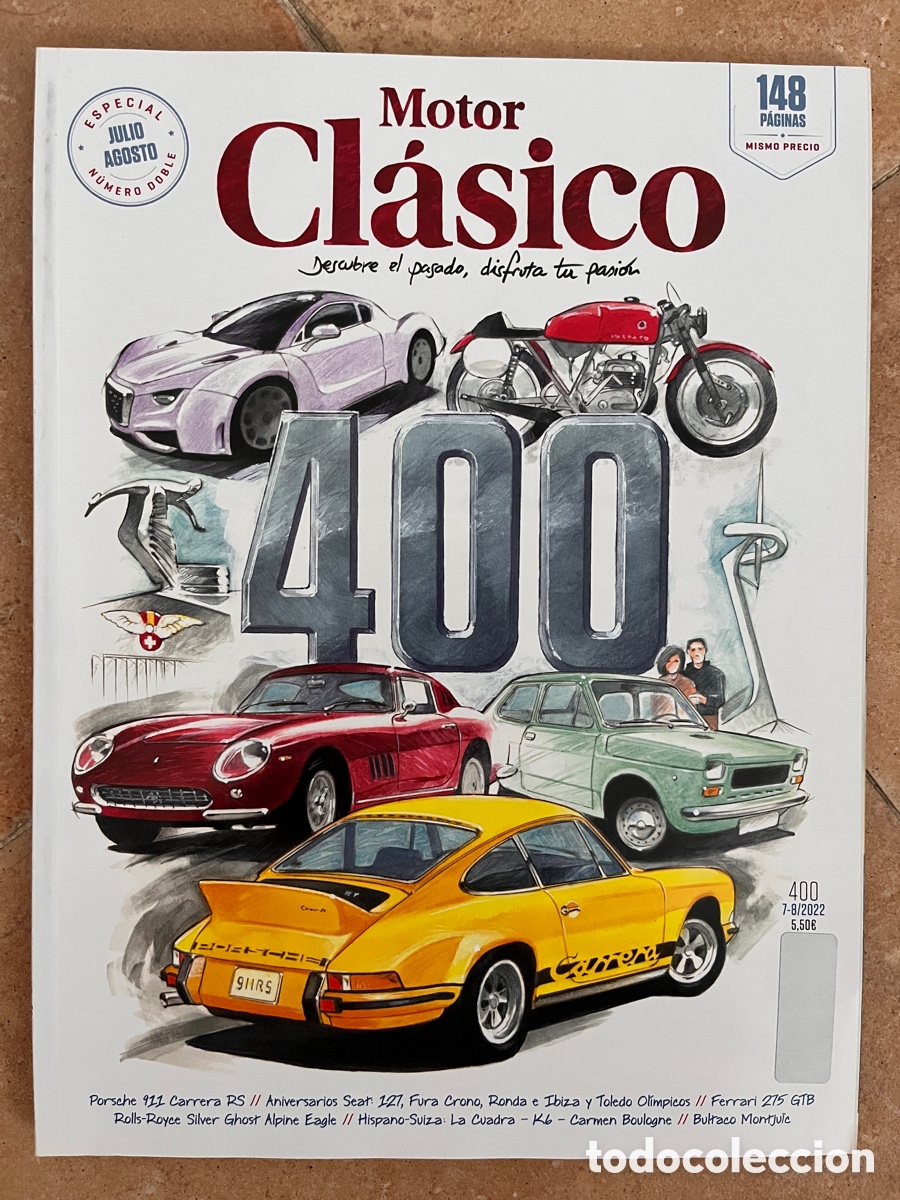 Coches: REVISTA MOTOR CL&Aacute;SICO 400