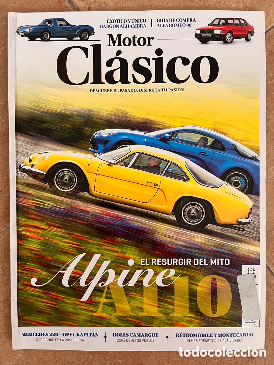 Coches: Revista Motor Cl&aacute;sico 365 marzo de 2019