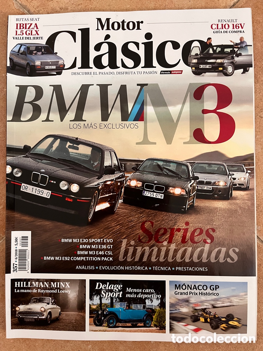 Coches: Revista Motor Cl&aacute;sico 357 junio 2018