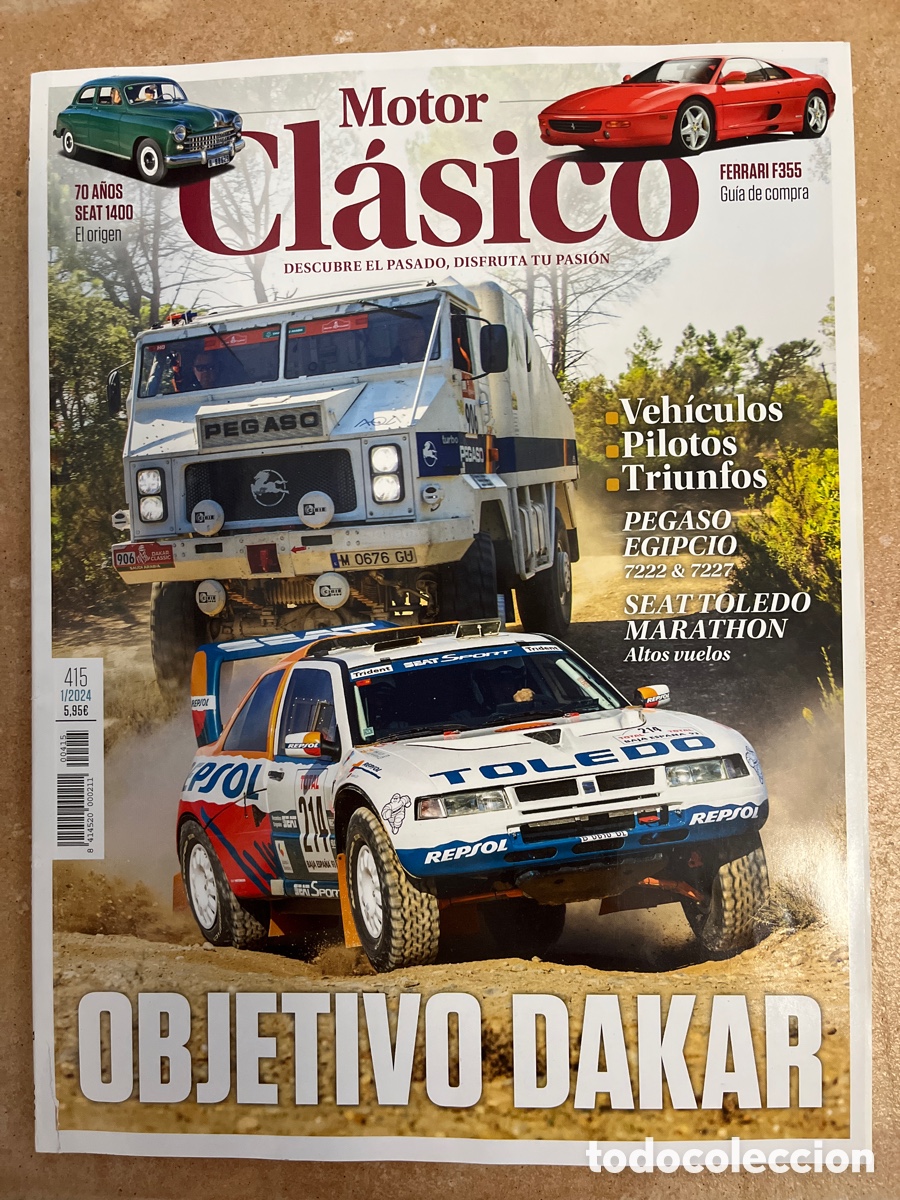 Carros: REVISTA MOTOR CL&Aacute;SICO 415 ENERO 2024