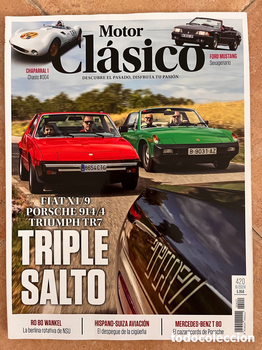 Carros: REVISTA MOTOR CL&Aacute;SICO 420 JUNIO DE 2024
