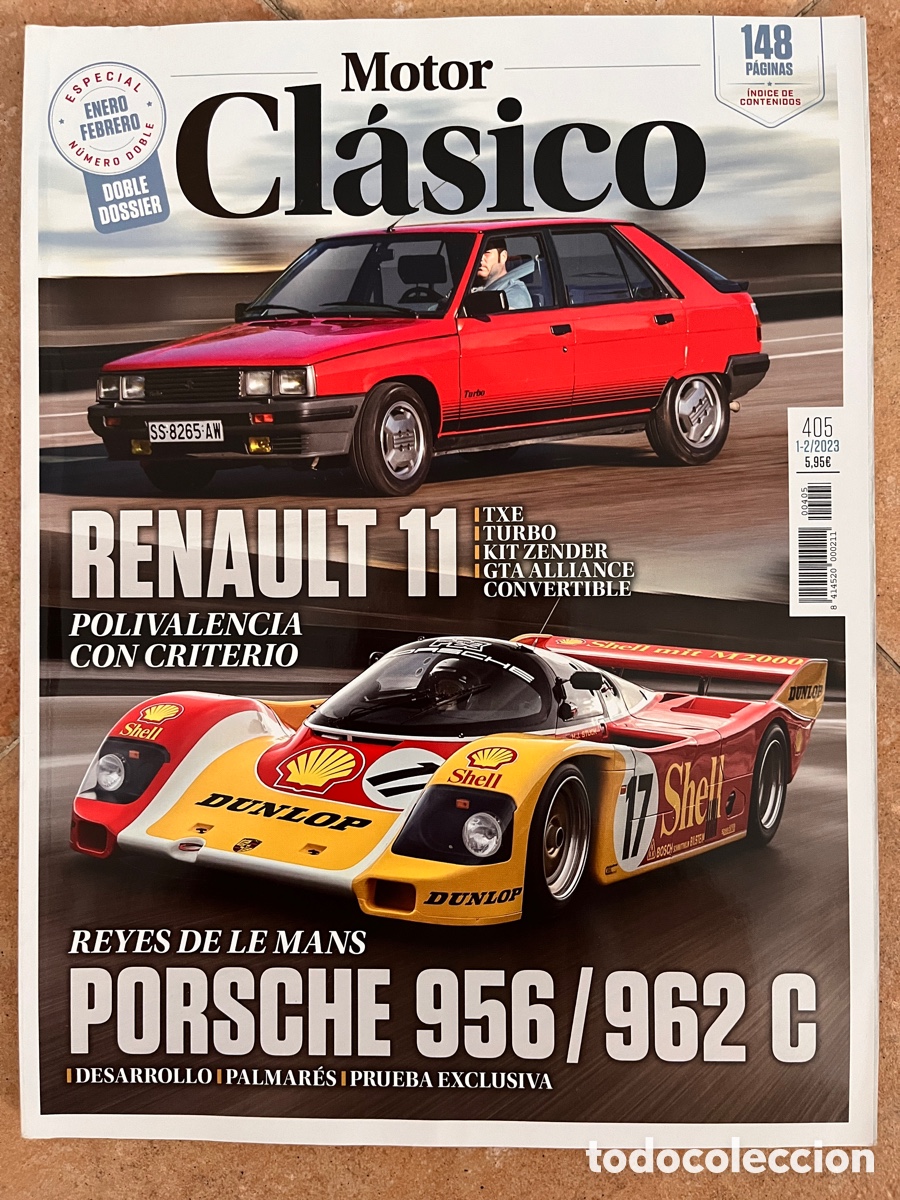 Carros: REVISTA MOTOR CL&Aacute;SICO 405 ENERO/FEBRERO DE 2023