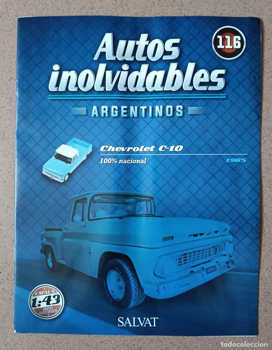 Coches: Fasc&iacute;culo 116 CHEVROLET C-10 (1965) Autos inolvidables argentinos Salvat Nuevo