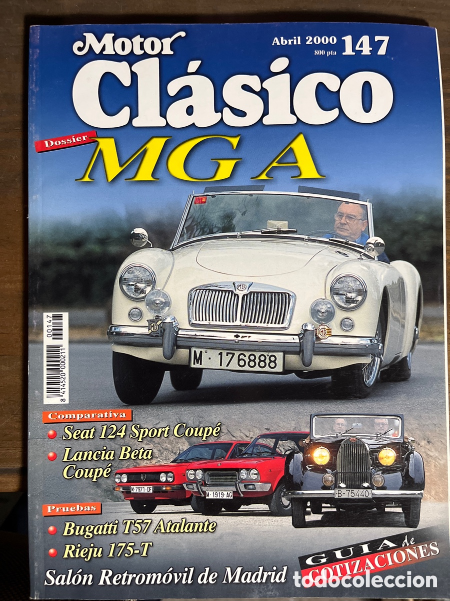 Coches: REVISTA MOTOR CL&Aacute;SICO 147 ABRIL 2000