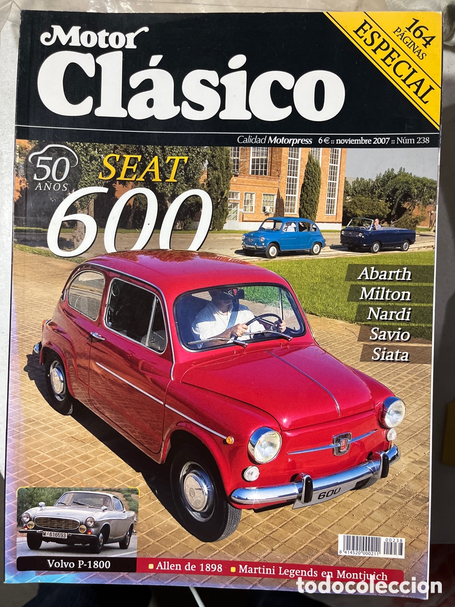 Coches: REVISTA MOTOR CL&Aacute;SICO 238 NOVIEMBRE DE 2007