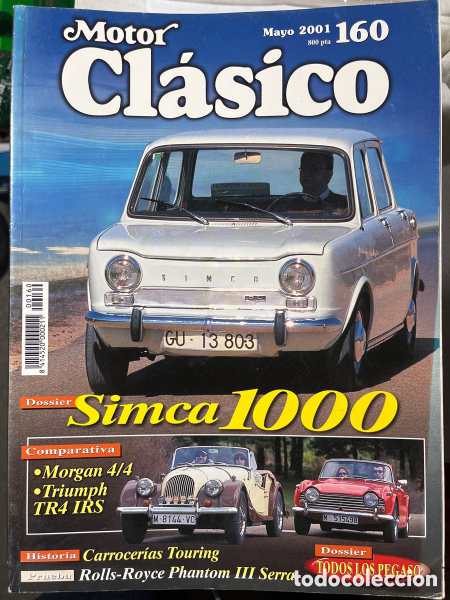 Coches: REVISTA MOTOR CL&Aacute;SICO 160 MAYO DE 2001