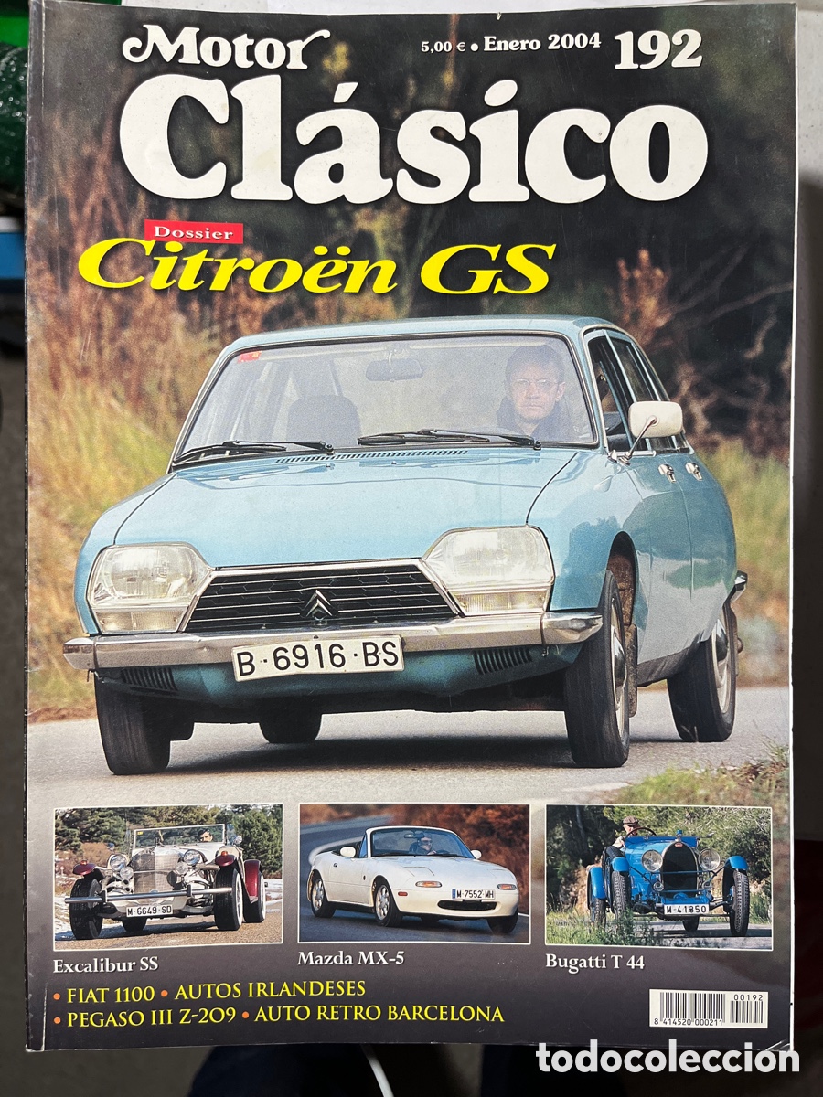 Coches: REVISTA MOTOR CL&Aacute;SICO 192 ENERO DE 2004