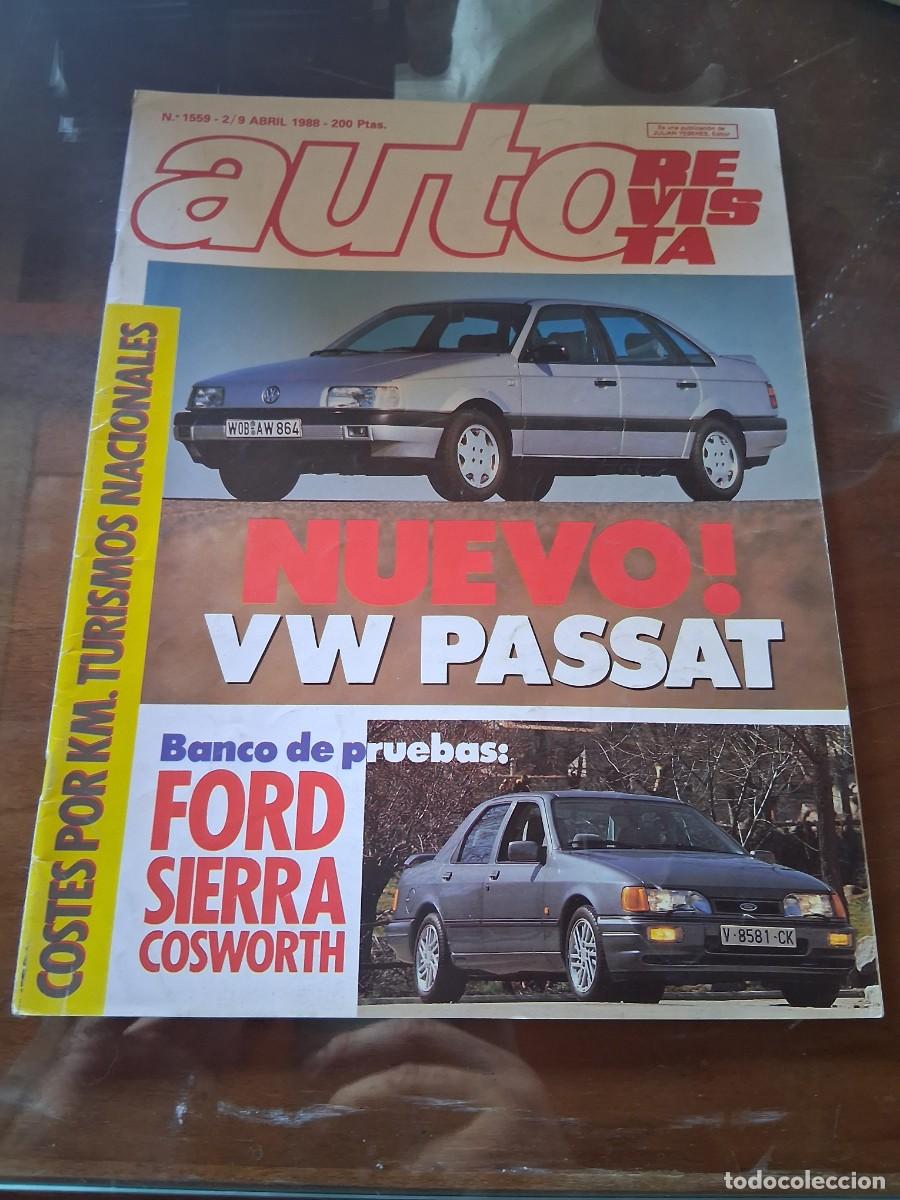 Coches: Revista coche auto 1559 Ford Sierra Cosworth Peugeot 205 Rallye Renault Raymond Levy