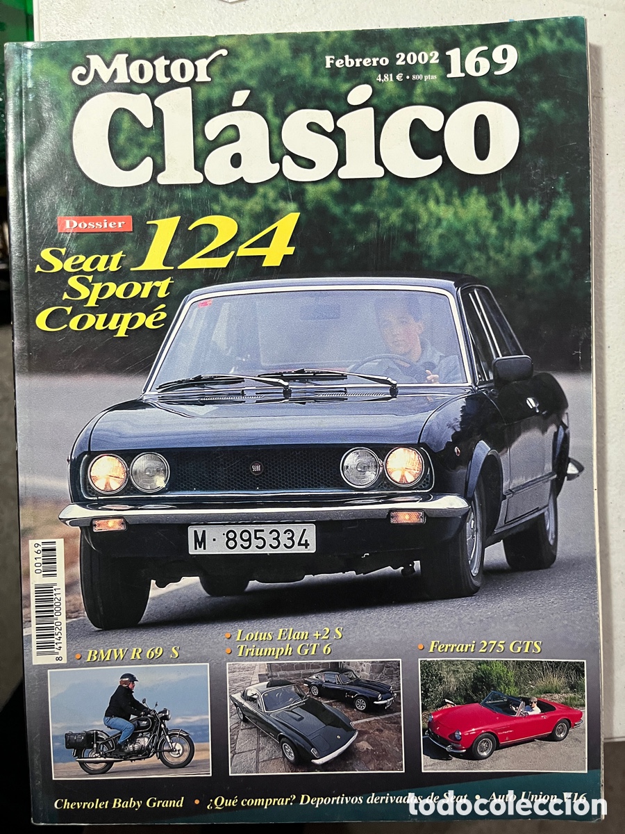 Coches: REVISTA MOTOR CL&Aacute;SICO 169 FEBRERO DE 2002