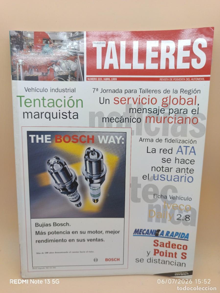 Coches: REVISTA NUESTROS TALLERES N.223