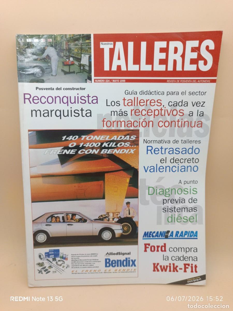 Coches: REVISTA NUESTROS TALLERES N.224
