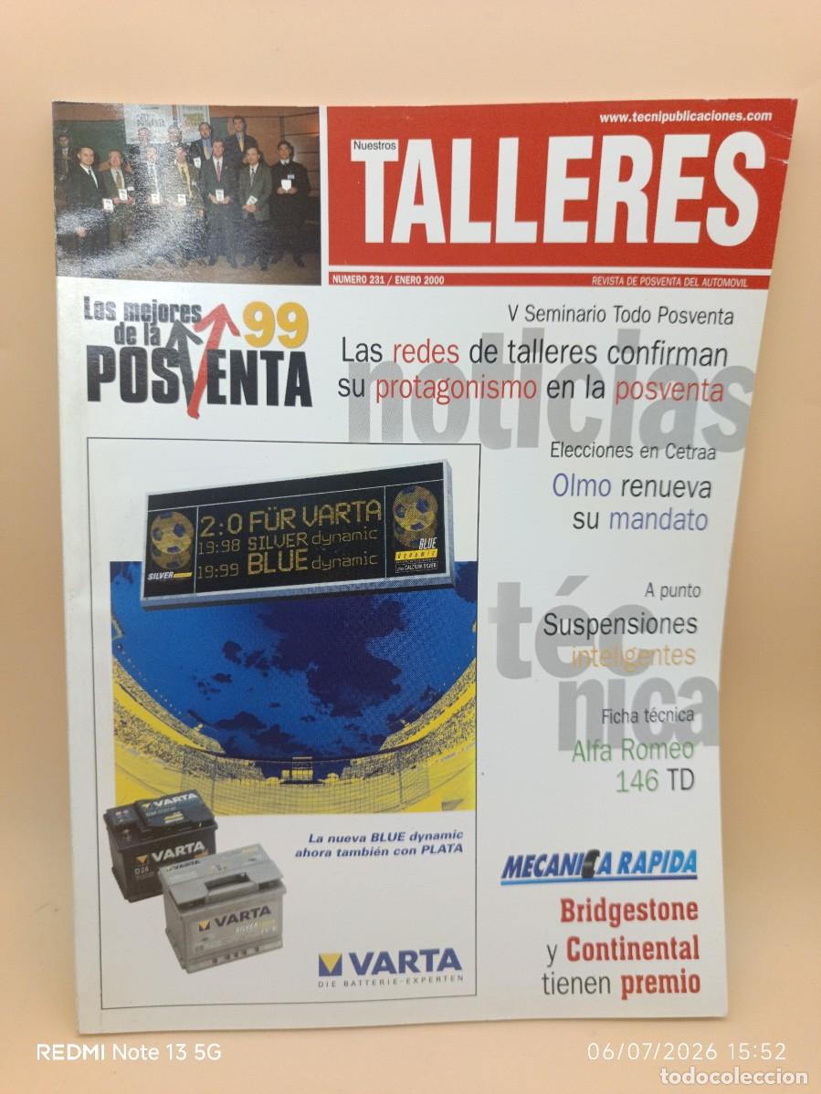Coches: REVISTA NUESTROS TALLERES N.231