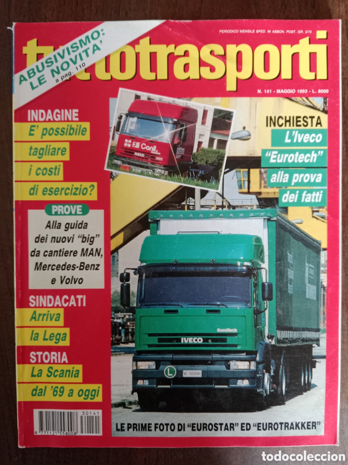 Coches: Revista tuttotransporti n. 141 de 1993 cami&oacute;n
